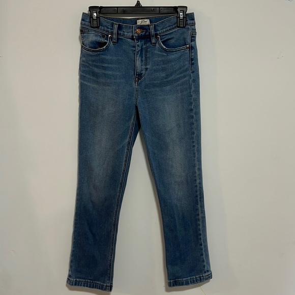 J Crew Billie Demi Boot Cut Jeans Size 26 - Picture 1 of 12